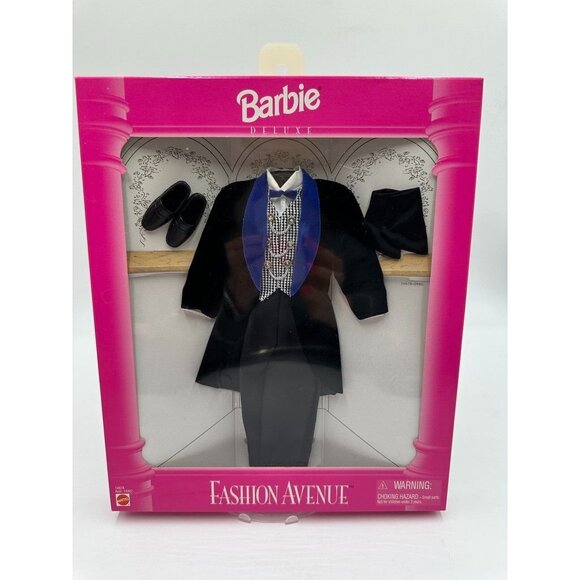 VIntage 1995 NIP NRFB Fashion Avenue Barbie Ken Bride Groom Wedding 14398 14678 - Picture 6 of 9